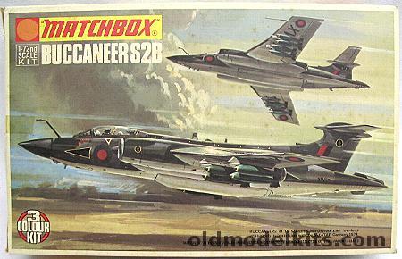 Matchbox 1/72 Buccaneer S2B, PK-106 plastic model kit